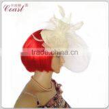 Ladies Fancy White Decorative Fashion Hair Net Clip thumbnail-3