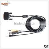China New DB26 Plug Line Scheduling (USB Port & Double Audio Head) PC43 for MD780 Walkie Talkie thumbnail-1