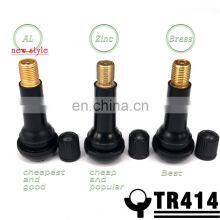 Tubeless Natural Rubber Snap-in Aluminium Tire Valve Tr414 Tr413 thumbnail-4