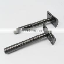 New Arrival Colors Brass Handle Zinc Alloy Razor Head Reusable Classic Safety Razor thumbnail-1