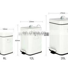 Новый стильный дизайн кухонных контейнеров, мусорных ведер с педальным приводом thumbnail-3