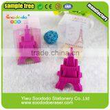 Cute 3D Eiffel Tower Eraser PVC Box Packing thumbnail-3