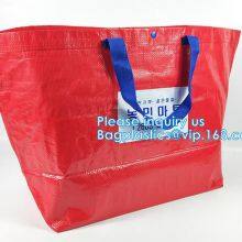 PP WOVEN SHOPPING BAGS, WOVEN BAGS, FABRIC BAGS, FOLDABLE SHOPPING BAGS, REUSABLE BAGS, PROMOTIONAL thumbnail-2