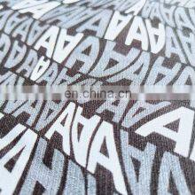 Fashion Trend of Men's 100% Cotton Twill Fabric in Spring and Summer of 2021 English Alphabet Digital Printing thumbnail-3