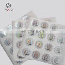 Shiny Personalized Customized Round Brand Protection Hologram Stickers thumbnail-5