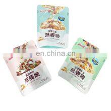 High Quality Oem Oat Food Stand Up Pouch With Zippper