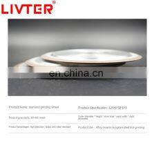 LIVTER Double Bevel PSX Diamond Wheel Grinding Ceramic Graphite Tungsten Steel Alloy Forming Grinding V-groove Grinding Wheel thumbnail-4