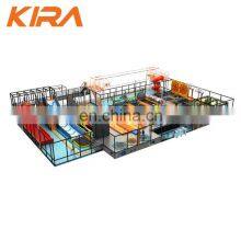 Commercial Design Shopping Mall Trampoline Parks With Ninja Course thumbnail-1