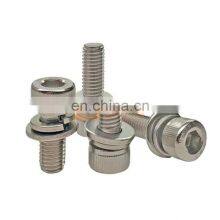 Piezas de repuesto para camiones Sinotruk Hohan Q1401235 Ensamblaje de pernos de cabeza hexagonal y arandelas planas thumbnail-3