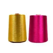 Eco-friendly Colorful Dyed Polyester Yarn Thread for Knitting From China thumbnail-3