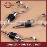 Heart Wine Bottle Stoppers Love Theme Wedding Favors Stainless Steel Bottle Plug Wine Plug Reusable Sealed Red Wine Saver thumbnail-2