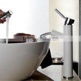 2014 Hot Sale Baking Finish Single Lever Brass Sanitary Ware Basin Mixer