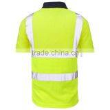 Hot Sale High Visibility Reflective Safety Polo Shirt thumbnail-2