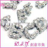 8mm MM Clear Stone Zinc Alloy Slide Letters thumbnail-1