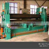 Hydraulic Three Roller Plate Rolling Machine,Hydraulic Symmetric Plate Bending Machine,Three Rolling Machine thumbnail-1