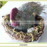 2015 new design handmade easter decorative hen