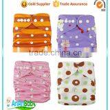 Hot Sale AnAnBaby Printed Series Reusable Nappies Breathable Cloth Diaper