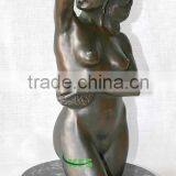 Bronze Nude Virsavia Bathing Statue