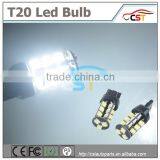 Best Offer Nonpolar Canbus LED Lamp Bulb T20 7440/7443 5050 27SMD 12V Led Lamp Bulb thumbnail-3