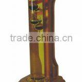 Colorful Galileo Thermometer With Wood Frame thumbnail-1