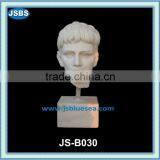 Carved Marble Human Bust Statue thumbnail-1