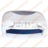 Free Shipping 2 HAND 54W NAIL UV GEL LED CURING LAMP NAIL DRYER + 6 BULBS + NAIL FAN, 220-110V for nail Dryer Machine                        
                                                Quality Choice