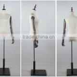Half Mannequin Female With Wood Arms thumbnail-1