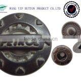 14mm Wholesale Custom Design Decorative Bulk Snap Button