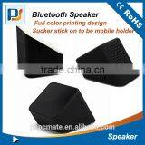 2016 New Design Portable Full Color Printing Bluetooth Speaker With Mobile Phone Holder Speaker thumbnail-5