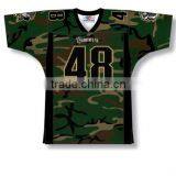 Polyester Spandex Custom Sublimated Camouflage American Football Jersey/Shirt thumbnail-1
