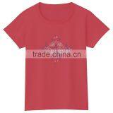 Summer Girls Cotton Tee Rhinestones Iron on Tshirt thumbnail-5