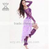 Fashion Tassels Colorful Sackcloth Cheap Turkish Hip Scarf thumbnail-1