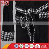 Coral Fleece Zip Bathrobe thumbnail-4