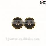 2016 DIAN novelty buttons wholesale with burnt effect corozo nut button