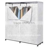 60 Inch Non-woven Fabric Bedroom Wardrobe thumbnail-1