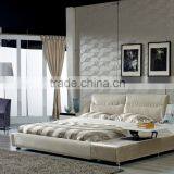 Wholesale King Size Cheap Mdf Bed, Double Folding Beds Set Design With Good Price for Living Room thumbnail-3