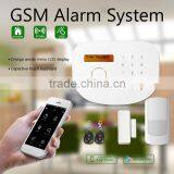 High Quality Wireless Fire Alarm System Work With ip Camera & Gsm Intelligent Wireless Alarm System From Golden Security