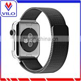 Stainless steel Milanese loop watch strap Magnetic Milanese watch band for apple watch