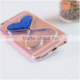 Soft TPU Material Phone Case for Iphone 6 6S in 3D Heart-shaped Mystery Quicksand Design thumbnail-3