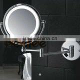 LED Bathroom Magnifying Mirror,Wall Mirrors,Shaving Mirror M-9208 thumbnail-1