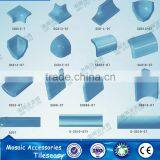 Blue Edge Tile Blue Border Tiles Blue Mosaic Wall Border for Swimming Pool