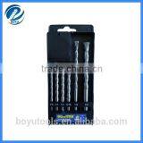 6pcs SDS Hammer Drill Bit Set 40 Cr Steel Body