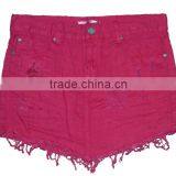 Lastest Design Girls Fashion Twill Skirts,girls Mini Colorful Short Skirt thumbnail-1