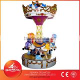 Happy Swing ! amusement devices coin operated rides mini carousel sale