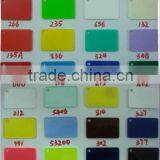 Colored Plastic Sheet Lighting