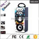 BBQ KBQ-604 10W 1200mAh Dual 3 Inch Creative Karaoke Portable Speaker Mp3 Player Supplier's Choice thumbnail-3