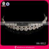 Classical USABride Silver Crystal Rhinestone Princess Tiara Crown Bridal Tiara thumbnail-2