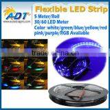 300 Leds Non-waterproof 12V 5M SMD 5050 Flexible LED Strip Light