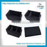 Fabric Plastic Sturdy Construction Folding Type Car Boot Storage Box Car Trunk Organizer Storage Box thumbnail-4
