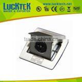 Multifunctional Floor Socket,stainless Steel Pop-up Floor Outlet Box America Socket
